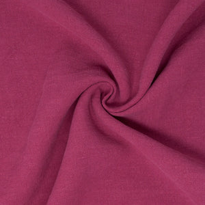 Washed Cotton Linen Fabric, Pure Color Fabric, Ethnic Plain Fabric