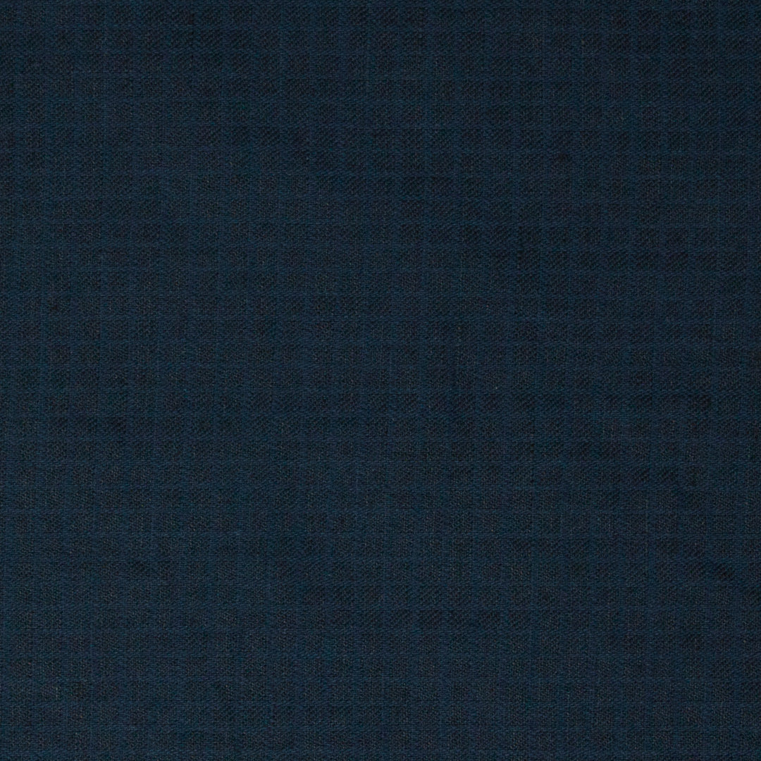 Elm Linen Cotton Jacquard Midnight Blue ½ yd-Fabric-Spool of Thread