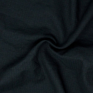 Elm Linen Cotton Jacquard Obsidian Black ½ yd-Fabric-Spool of Thread