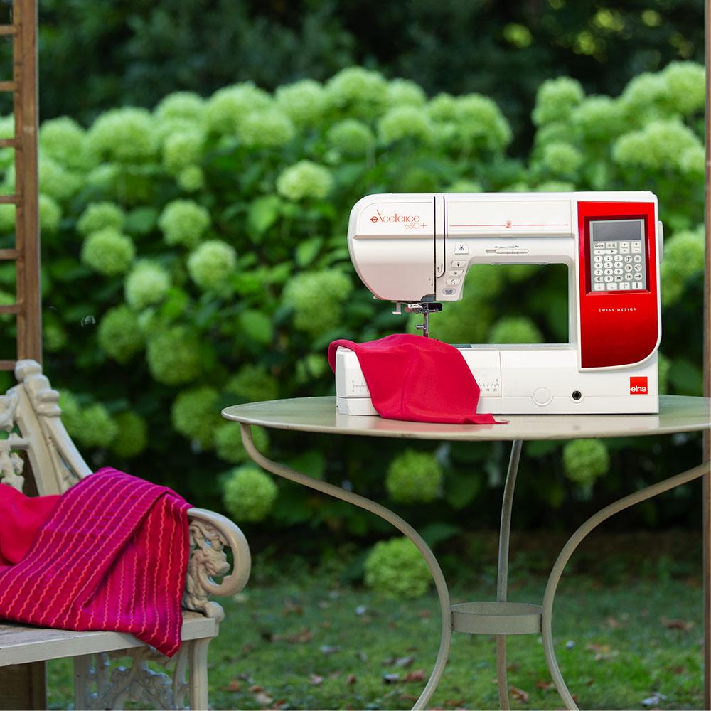 Elna 680+ Sewing Machine-Spool of Thread