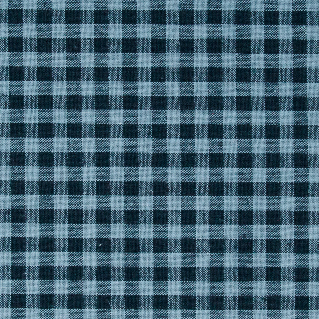 Essex Linen Cotton Gingham Yarn Dye Denim ½ yd-Fabric-Spool of Thread