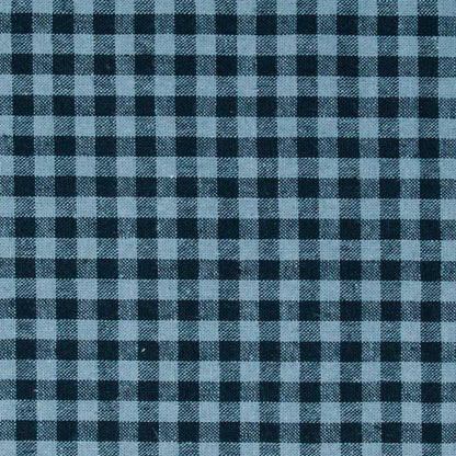 Essex Linen Cotton Gingham Yarn Dye Denim ½ yd-Fabric-Spool of Thread