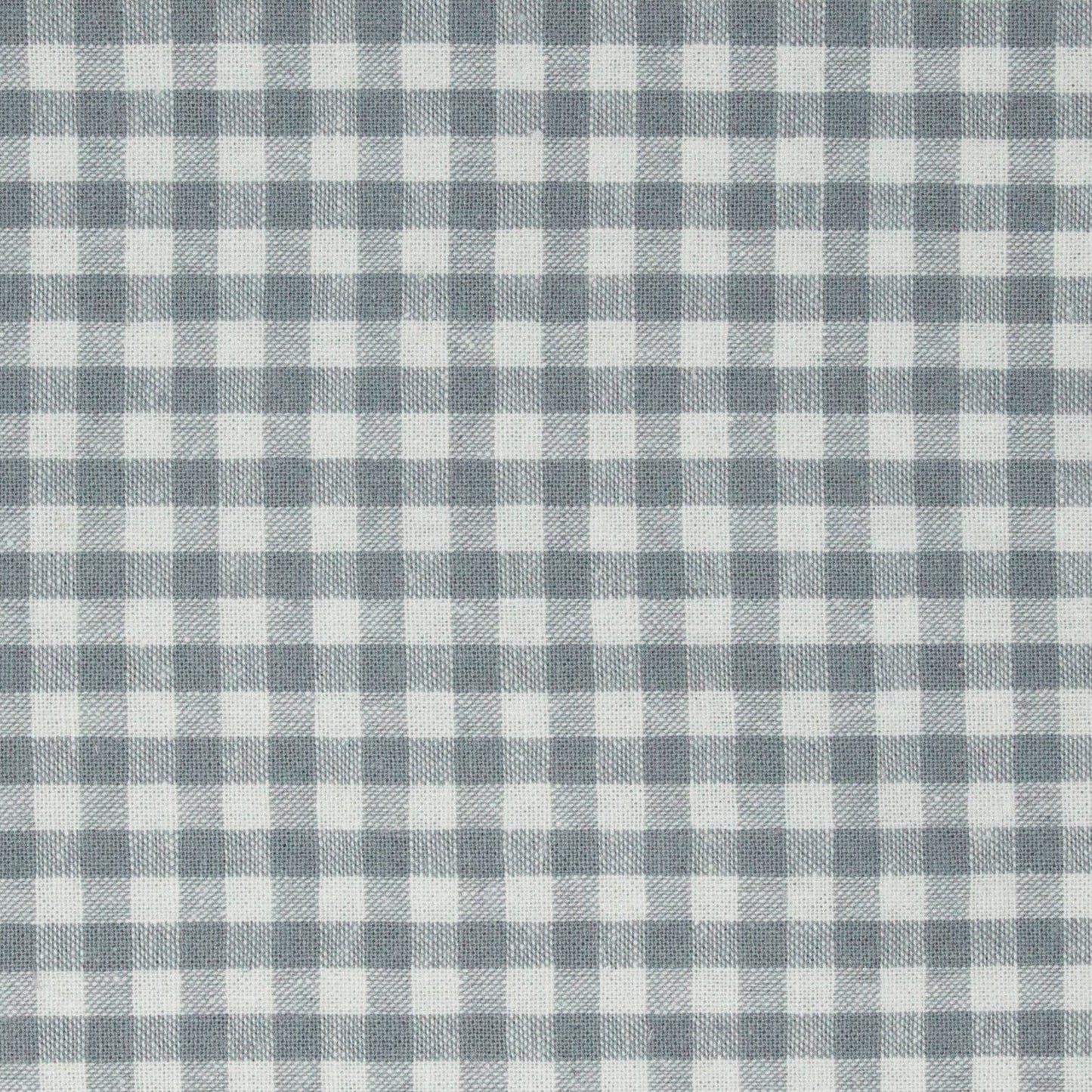 Essex Linen Cotton Gingham Yarn Dye Steel ½ yd