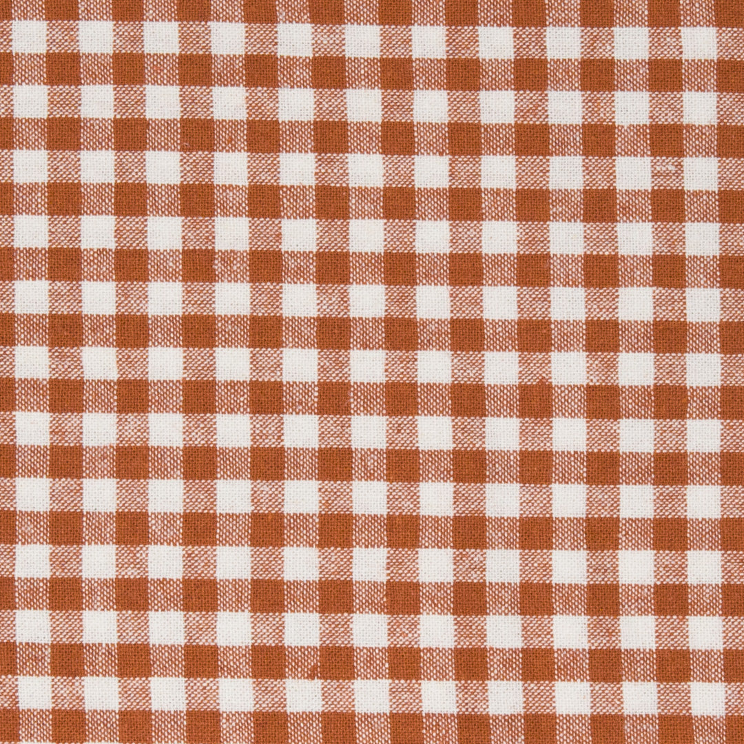 Essex Linen Cotton Gingham Yarn Dye Strawberry ½ yd-Fabric-Spool of Thread