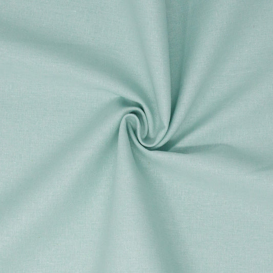 Essex Linen Cotton Solid Light Blue ½ yd-Fabric-Spool of Thread