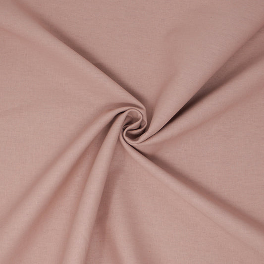 Essex Linen Cotton Solid Rose ½ yd