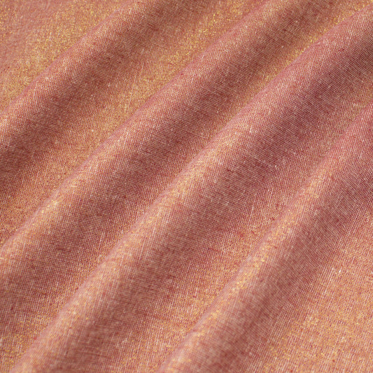 Essex Linen Cotton Yarn Dye Copper with Metallic Copper ½ yd