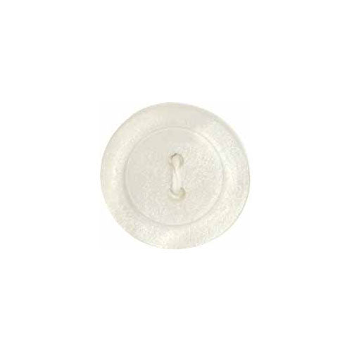 Excellent Button - 18mm (¾"), 2 Hole, Snow - 3 count-Notion-Spool of Thread