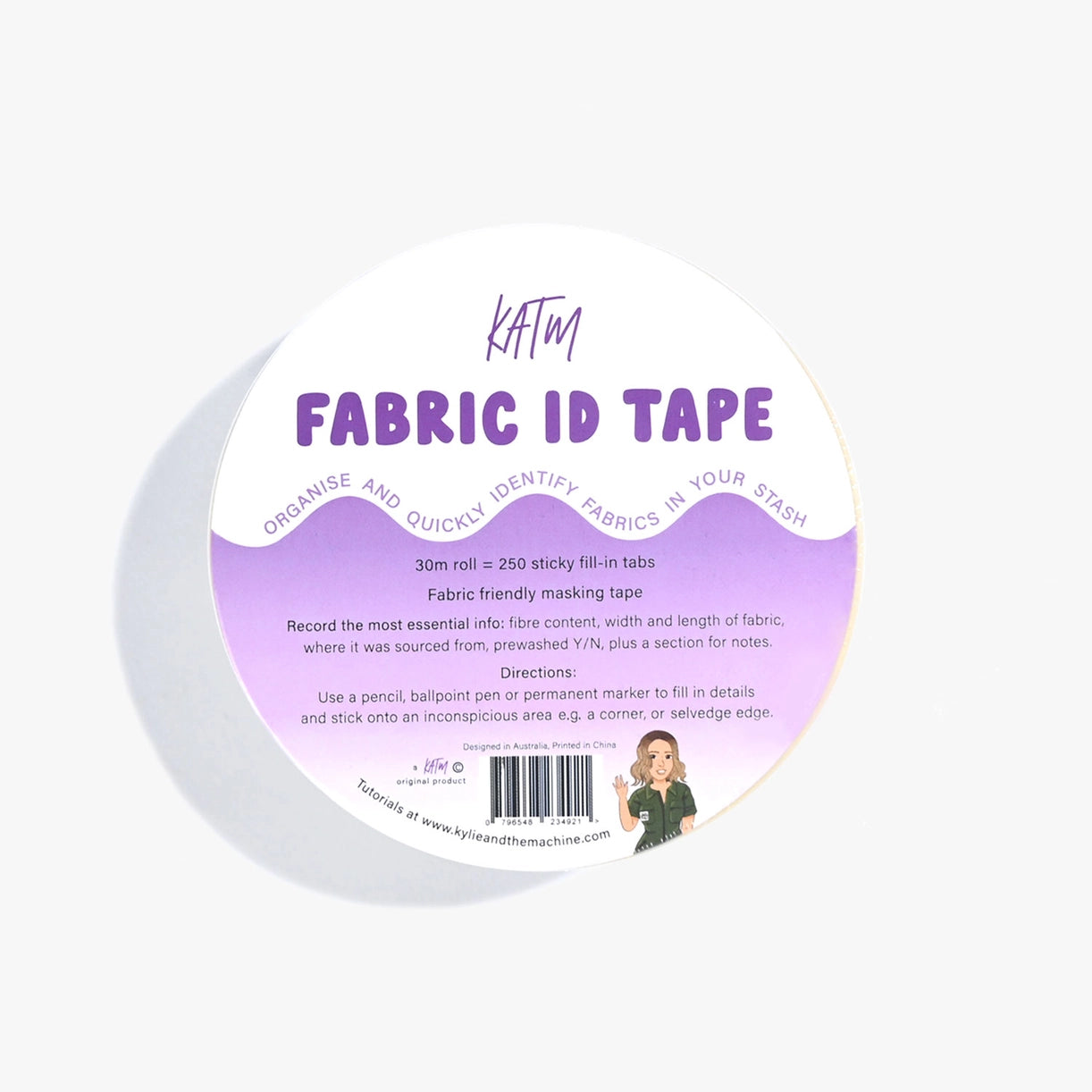 Fabric Id Tape - 30m Roll-Notion-Spool of Thread