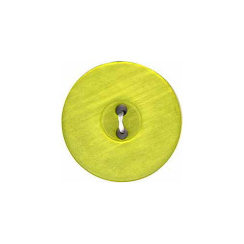 Fantastic Button - 18mm (¾"), 2 Hole, Green Apple - 3 count-Notion-Spool of Thread