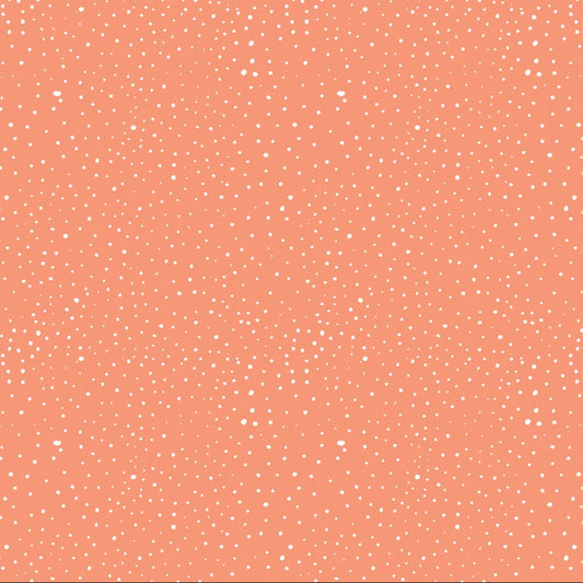 Field Trip Speckle Coral ½ yd-Fabric-Spool of Thread