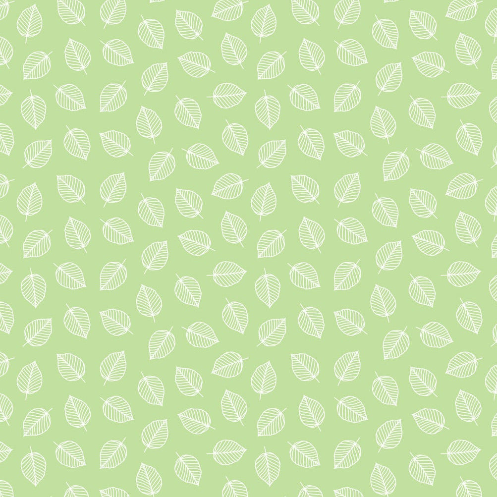 Florescence Leaves Green ½ yd-Fabric-Spool of Thread