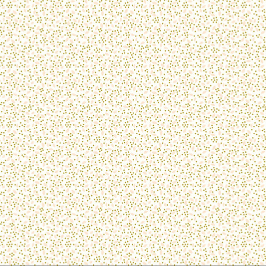 Florescence Seeds Cream Metallic ½ yd-Fabric-Spool of Thread