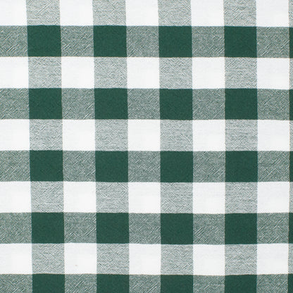 Franklin Organic Cotton Check Evergreen ½ yd-Fabric-Spool of Thread