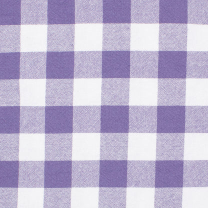 Franklin Organic Cotton Check Grape ½ yd-Fabric-Spool of Thread