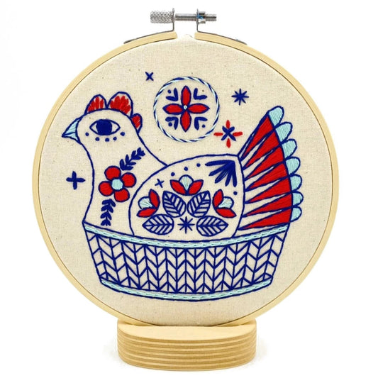 French Hen Complete Embroidery Kit-Notion-Spool of Thread