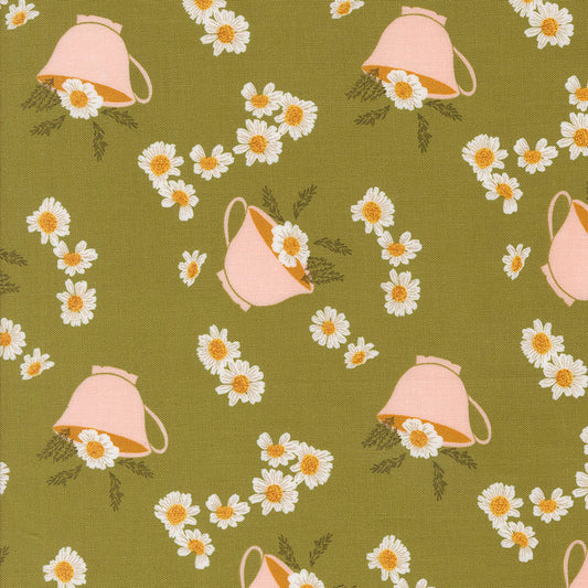 Frivolity Lichen ½ yd-Fabric-Spool of Thread