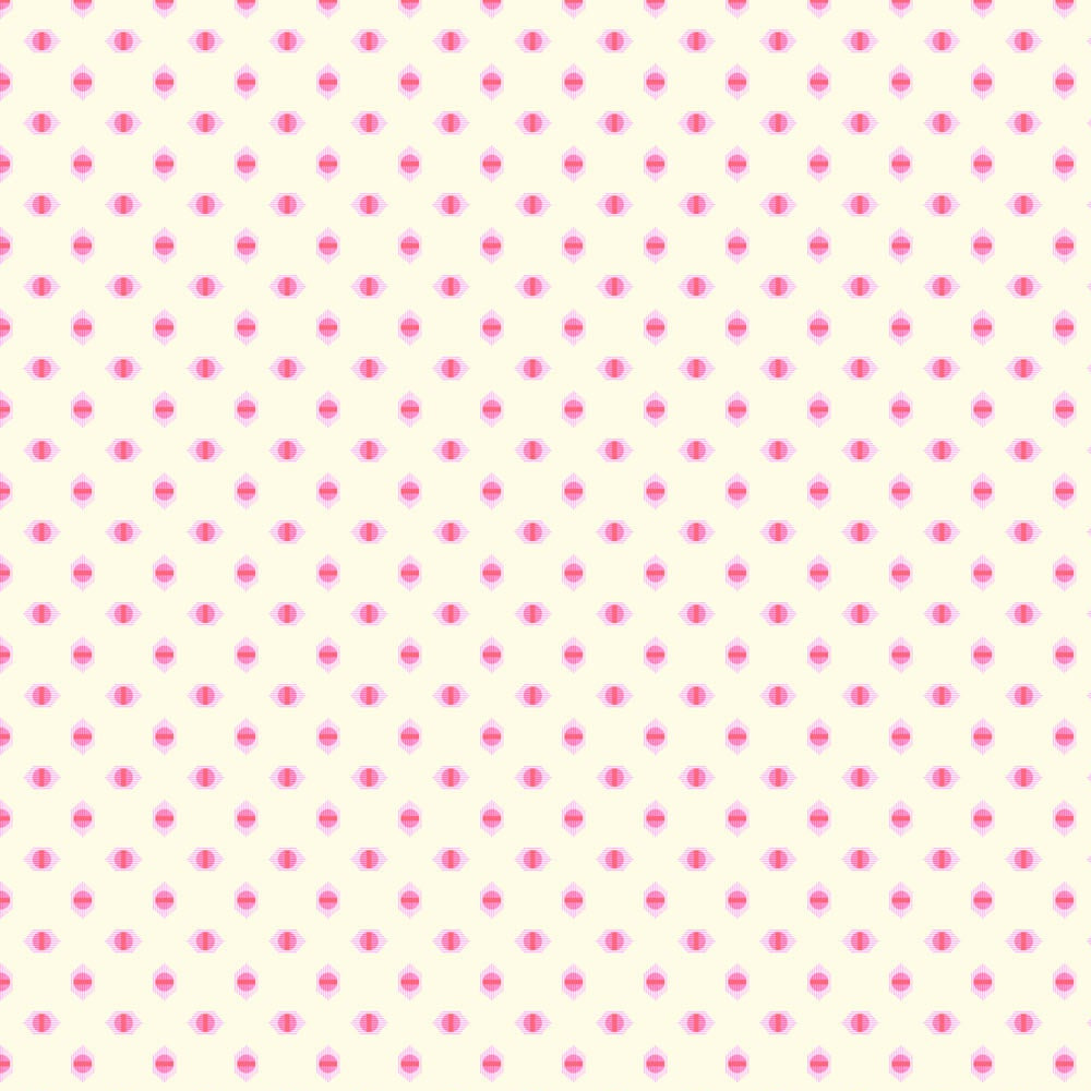 Full Bloom Dot Coral ½ yd-Fabric-Spool of Thread