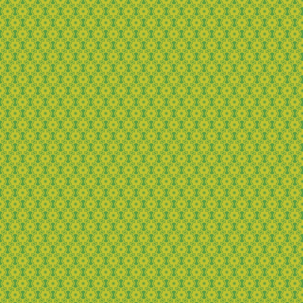 Full Bloom Posy Chartreuse ½ yd-Fabric-Spool of Thread