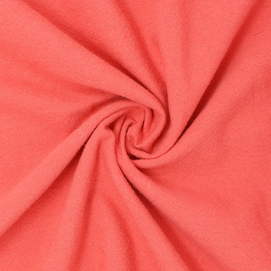 Galiano Textured Organic Washed Cotton Hibiscus ½ yd-Fabric-Spool of Thread