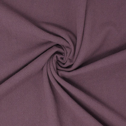 Galiano Textured Organic Washed Cotton Purple Pansy ½ yd-Fabric-Spool of Thread