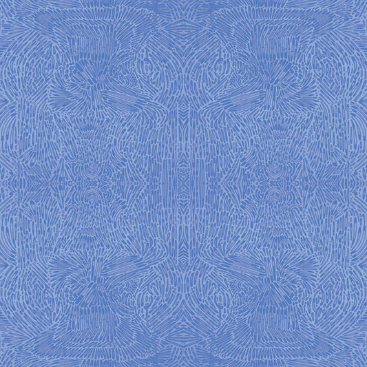 Gentle Warriors Blue ½ yd-Fabric-Spool of Thread