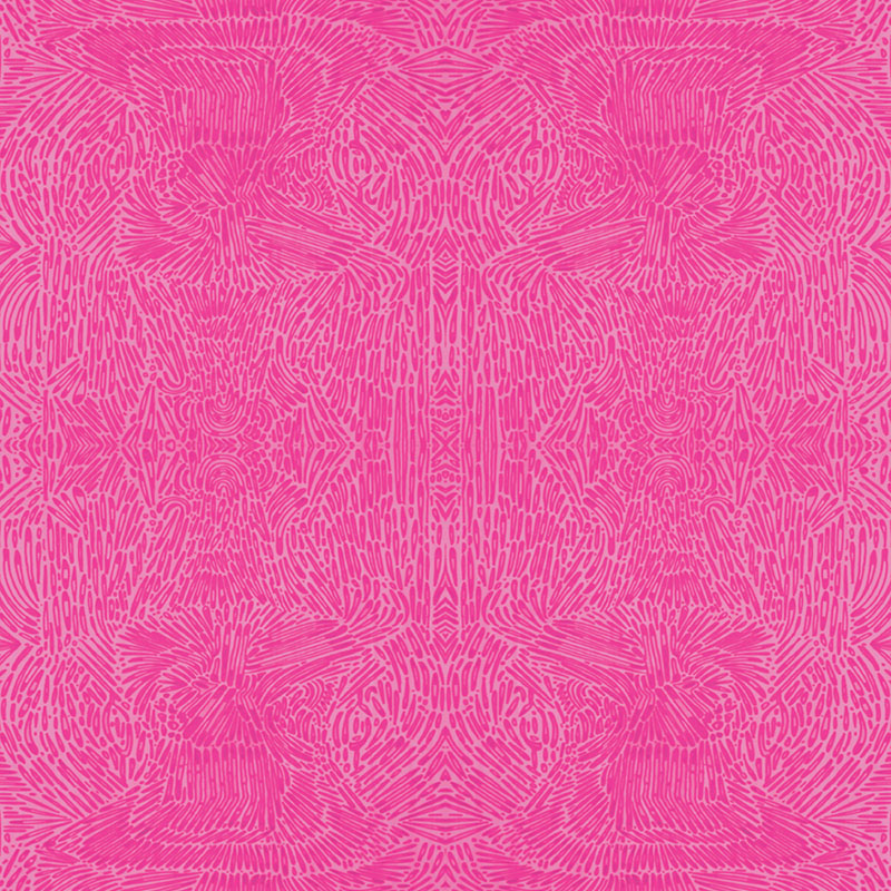 Gentle Warriors Pink ½ yd-Fabric-Spool of Thread