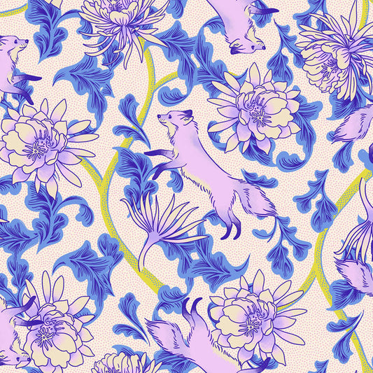 Glow Garden Fox Natural ½ yd-Fabric-Spool of Thread