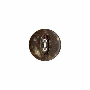 Grand Button - 15mm (⅝"), 2 Hole, Cookie Brown - 3 count-Notion-Spool of Thread