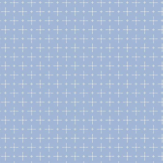 Haptic Wovens Cross Blue ½ yd-Fabric-Spool of Thread
