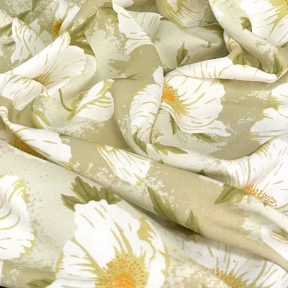 Haro Viscose Camellia Pistachio ½ yd