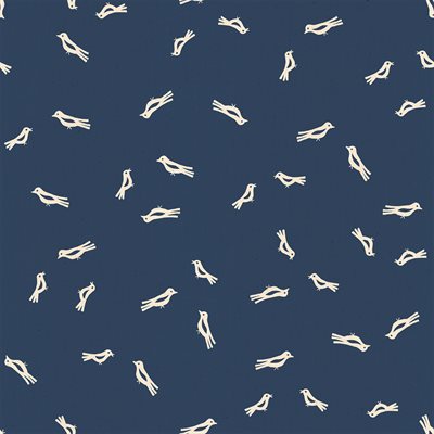 Heirloom Chirp Bluebell ½ yd-Fabric-Spool of Thread