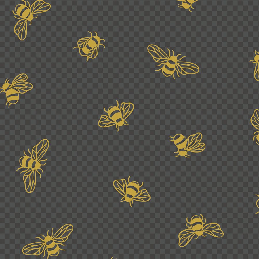 Honey Bee Gold Metallic ½ yd-Fabric-Spool of Thread