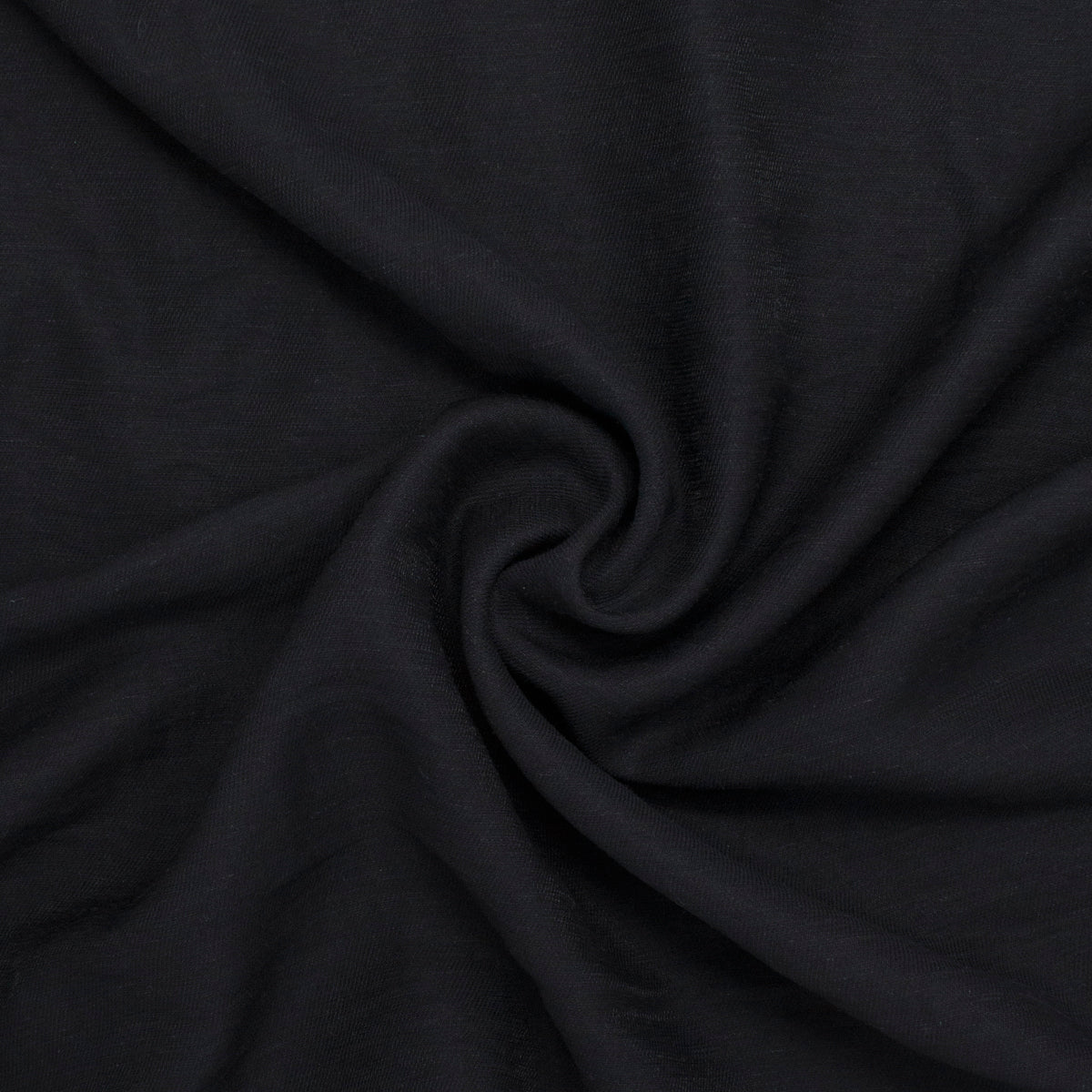 Thompson Rayon Linen Midnight Black ½ yd