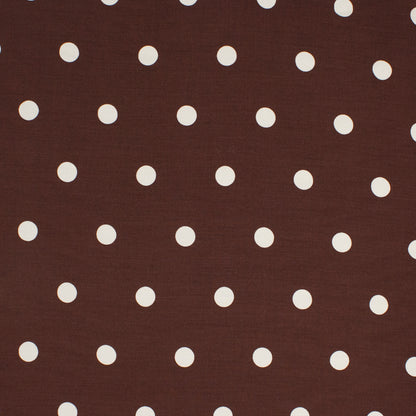 Kimberley Rayon Polka Dot Burnt Rose ½ yd