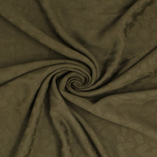 Trail Rayon Jacquard Moss ½ yd