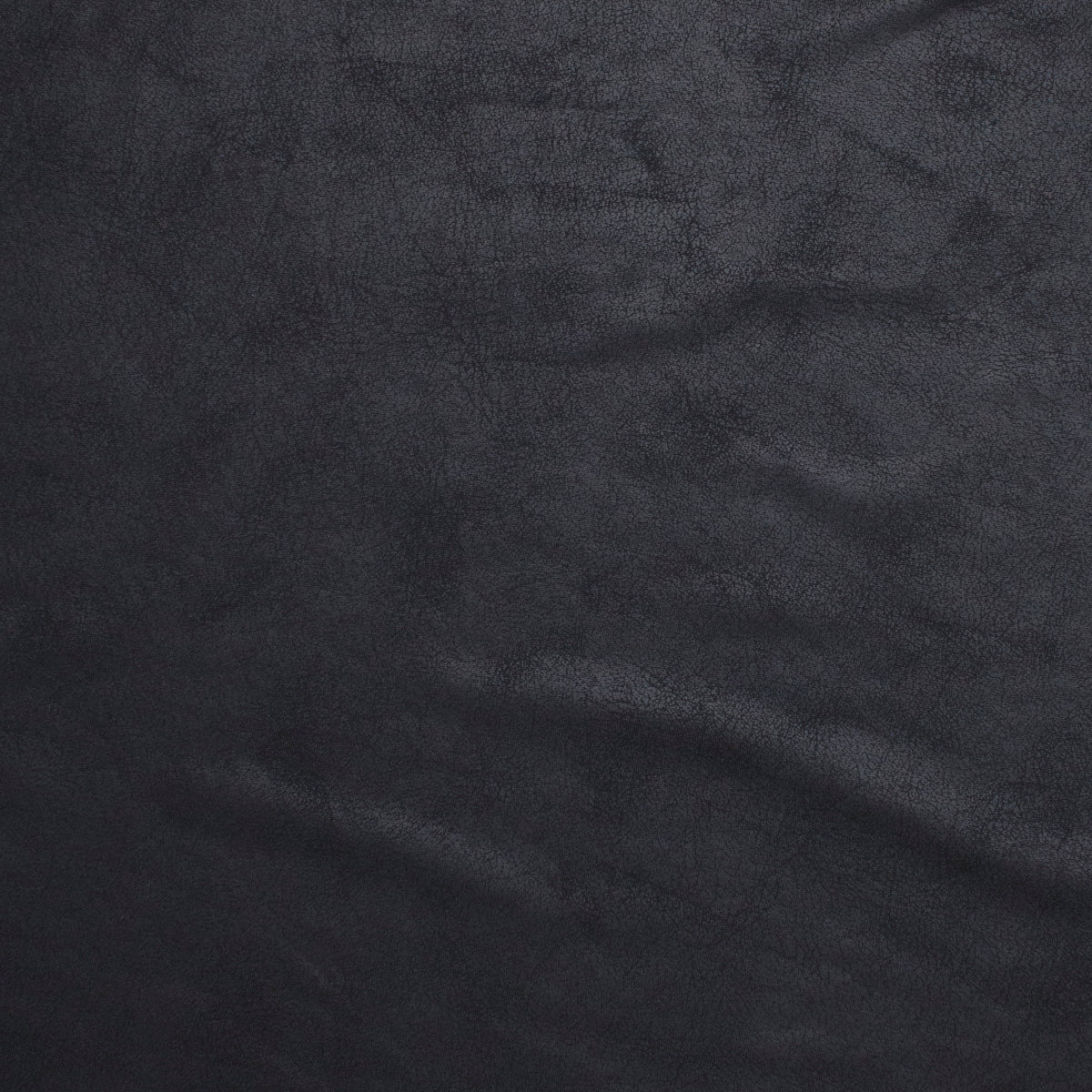 Barclay Polyester Imitation Stretch Leather Raven ½ yd