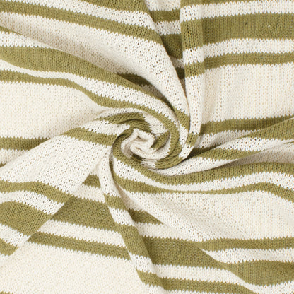 Naramata Cotton Poly Sweater Knit Avocado ½ yd