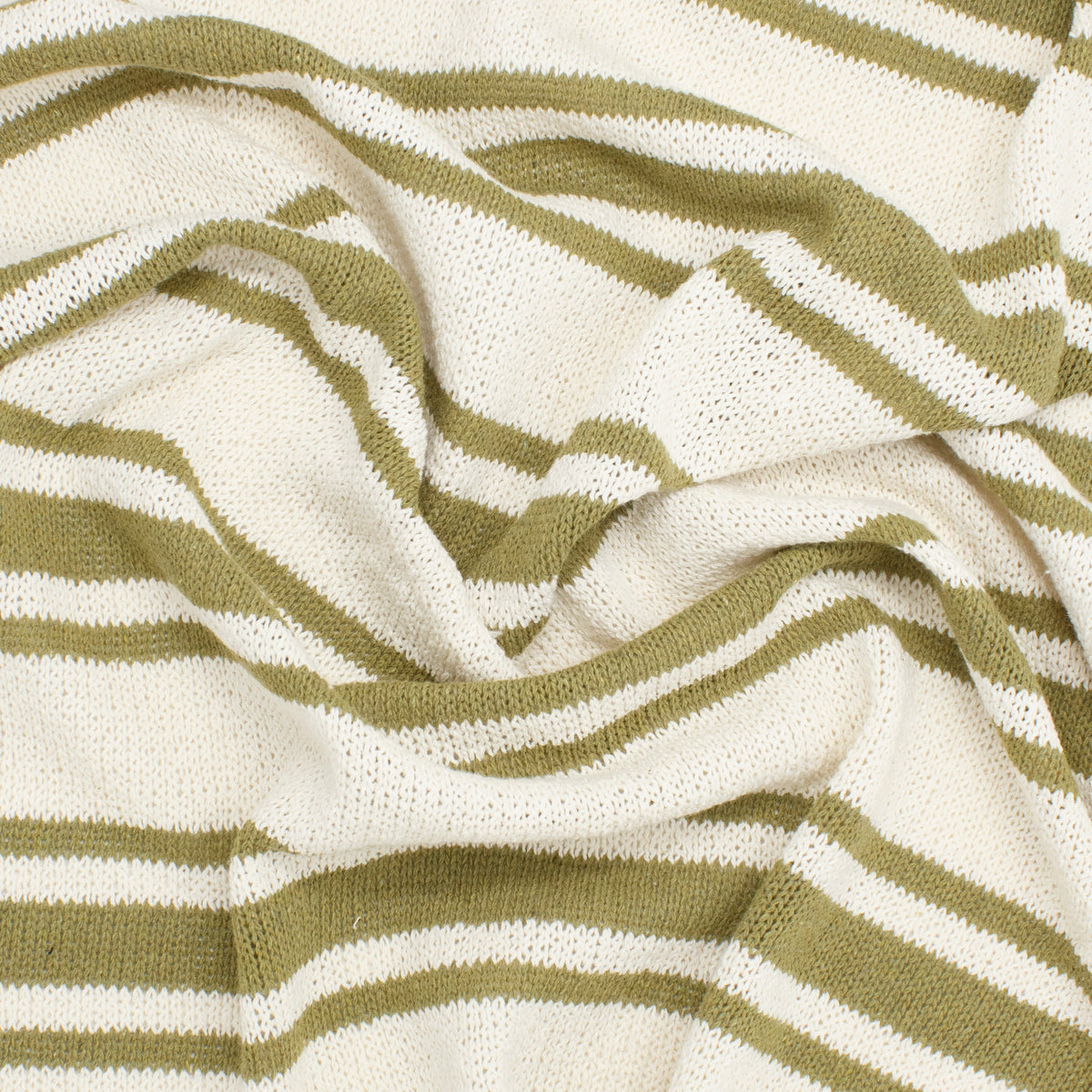 Naramata Cotton Poly Sweater Knit Avocado ½ yd