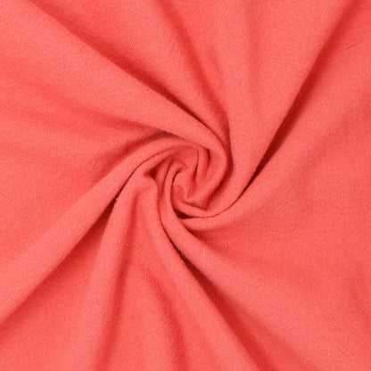 Galiano Textured Organic Washed Cotton Hibiscus ½ yd