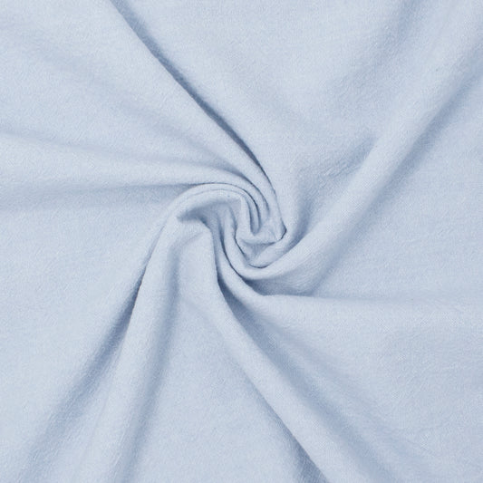 Galiano Textured Organic Washed Cotton Soft Sky ½ yd