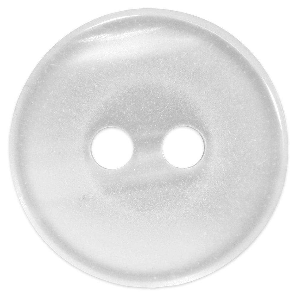 Insightful Button - 12mm (½″), 2 Hole, Pearl - 4 count-Notion-Spool of Thread