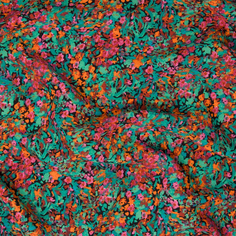 Isla Rayon Tiny Bloom Meadow ½ yd-Fabric-Spool of Thread