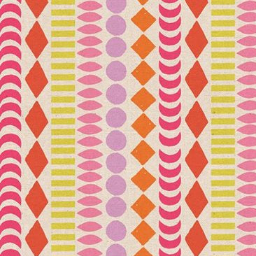 Jolie Toweling Yarn Dyed Cotton Beads Pink ½ yd-Fabric-Spool of Thread