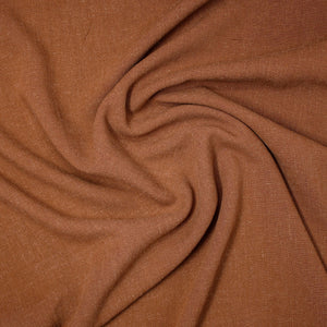 Ella Viscose Linen Noil Gingerbread ½ yd-Fabric-Spool of Thread
