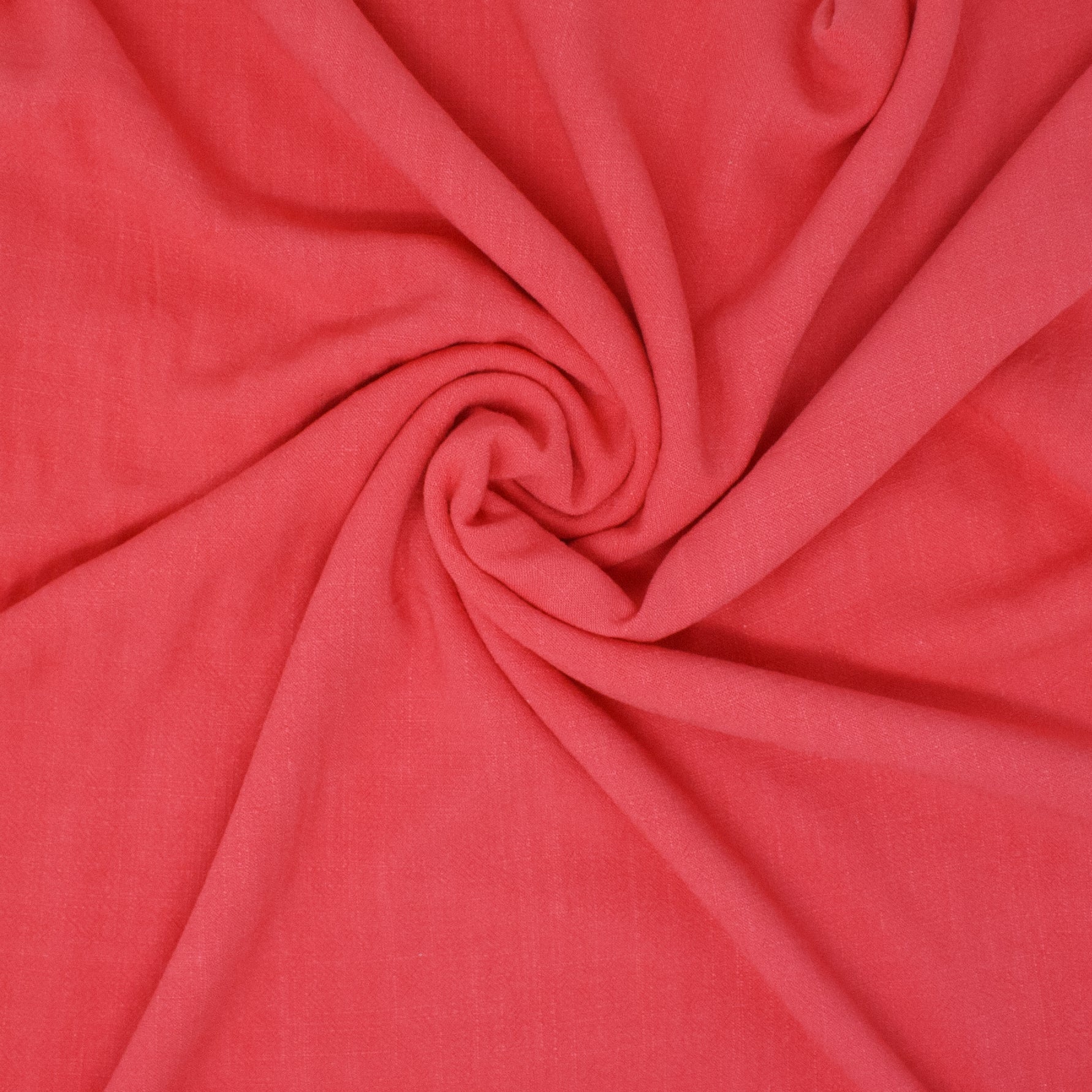 Joni Rayon Linen Noil Poppy Red ½ yd-Fabric-Spool of Thread