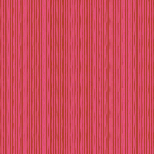 Joyful June Stripe Pink ½ yd-Fabric-Spool of Thread