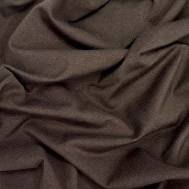 Juno Cotton Tencel Modal Knit Walnut ½ yd-Fabric-Spool of Thread