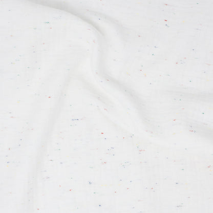 Kamano Cotton Double Gauze Funfetti Cream ½ yd-Fabric-Spool of Thread