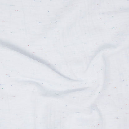 Kamano Cotton Double Gauze Funfetti Snow ½ yd-Fabric-Spool of Thread